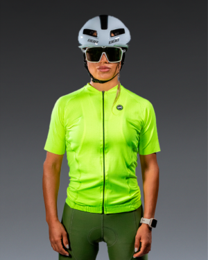 JERSEY CICLISMO  EVEREST AMARILLO FLUO