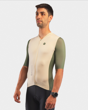 JERSEY ALPES NATURAL DRY GREEN SLIM FIT HOMBRE
