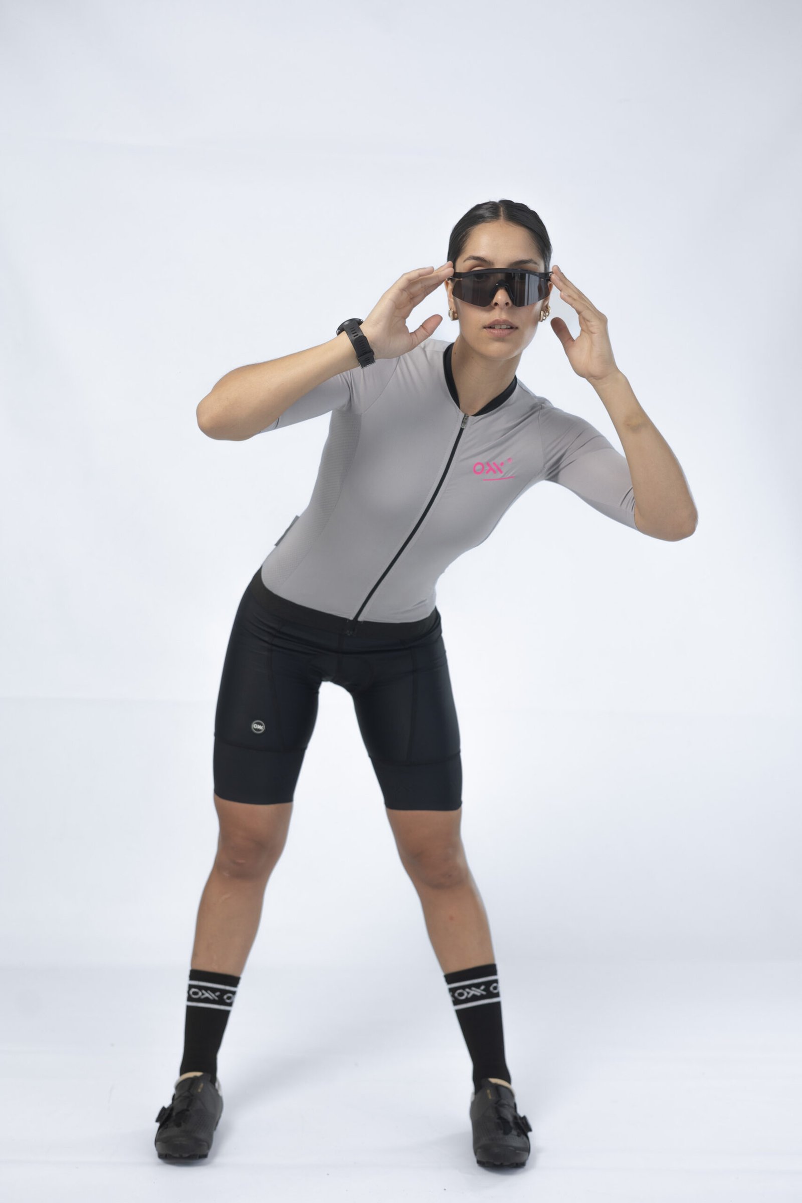 JERSEY ANDES EVO 2.0 GREY NEON SLIM FIT MUJER