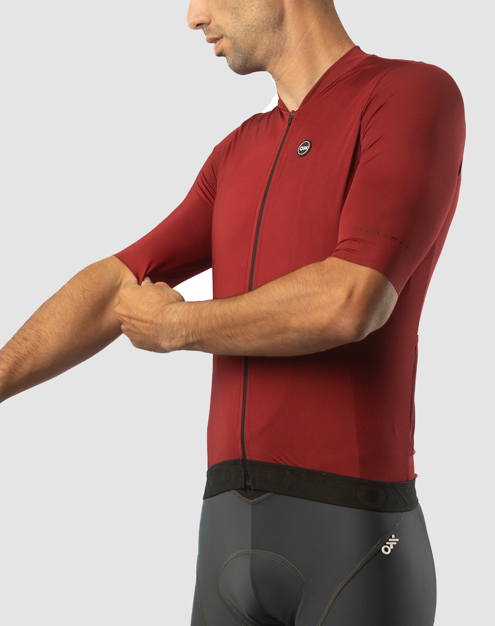 JERSEY ANDES EVO 2.0 INTENSE RED SLIM FIT HOMBRE