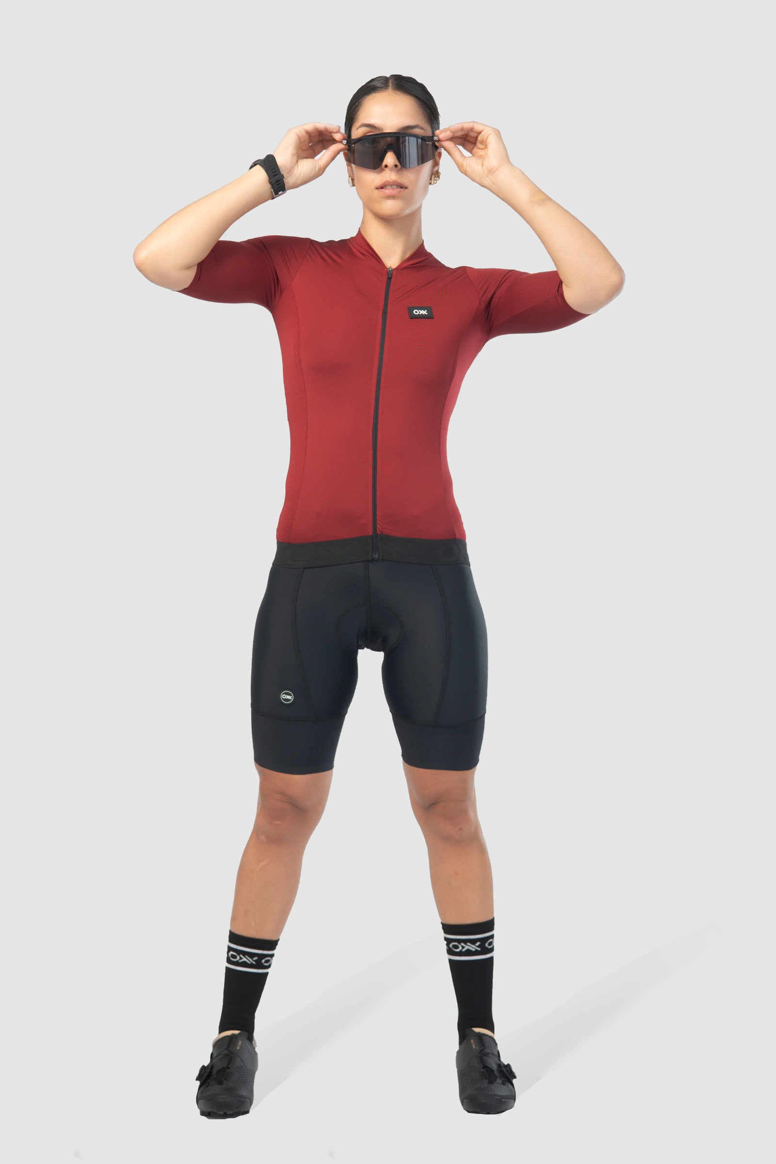 JERSEY ANDES EVO 2.0 INTENSE RED SLIM FIT MUJER