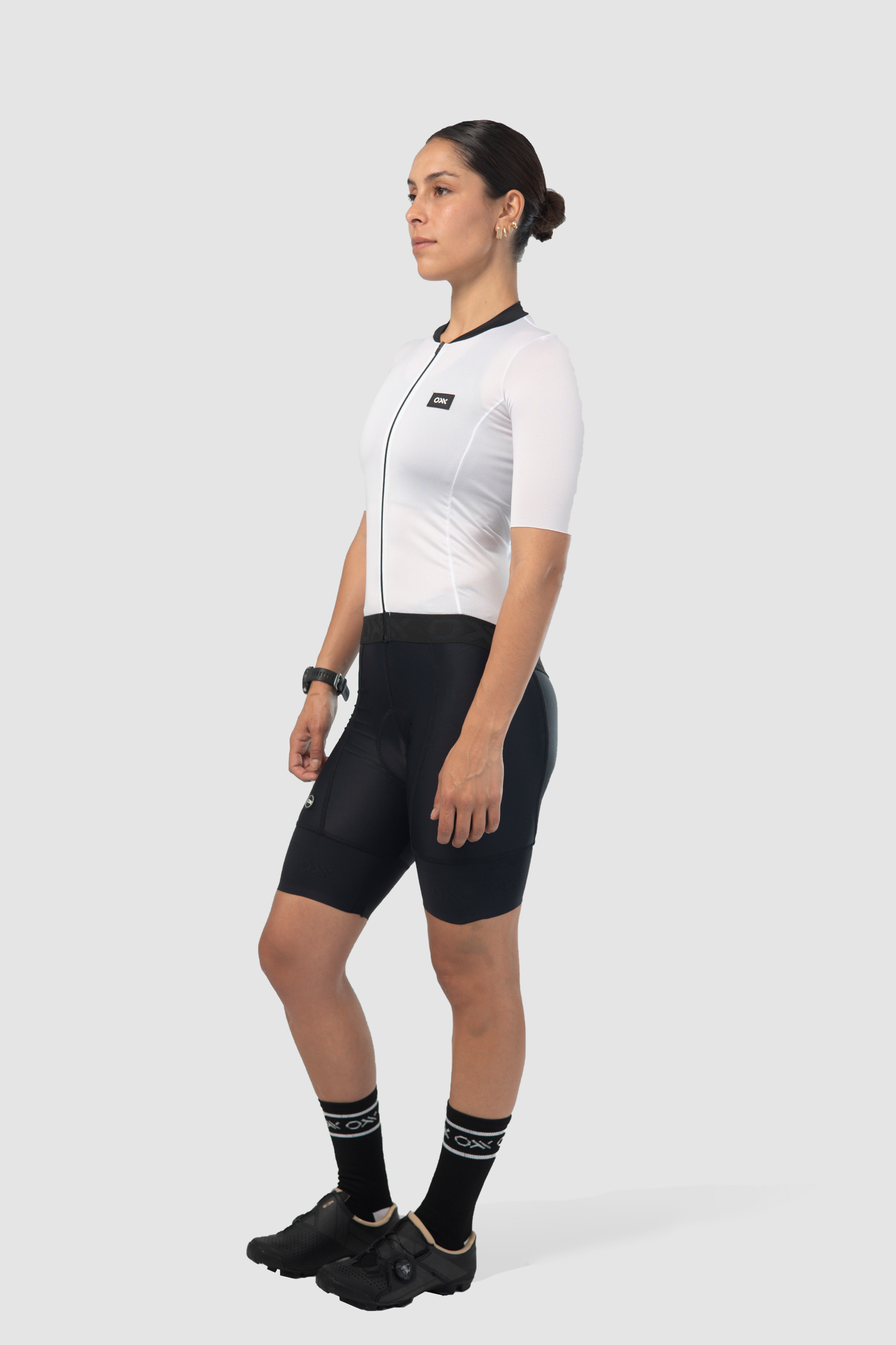 JERSEY CAIRO PRO 2.0 TOTAL WHITE SLIM FIT MUJER